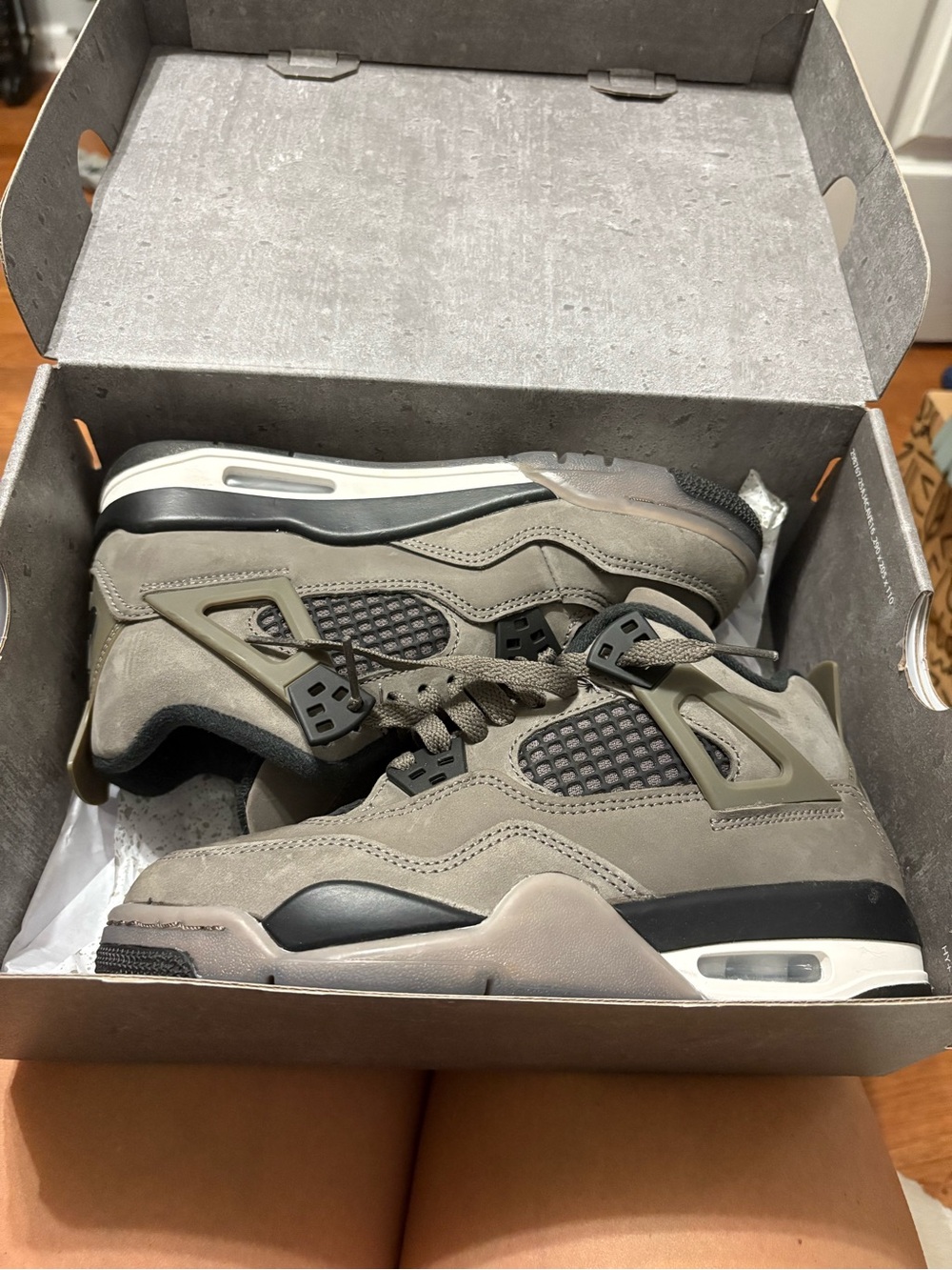 Youth Nike Air Jordan 4 Retro "Cave Stone